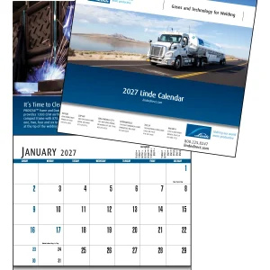 Linde METFAB Custom Flip Wall Calendar